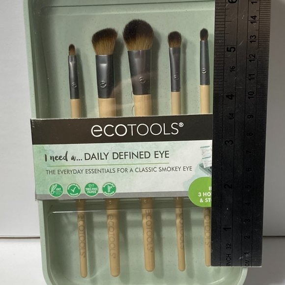 Eco Tools Daily Defined Eye Makeup Brush Set - Picture 4 of 16